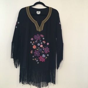 Ariat embroidered fringe tunic! Adorable!